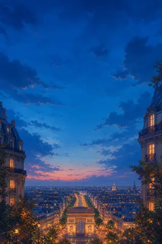 Décor du jeu inspiré de Arc de Triomphe