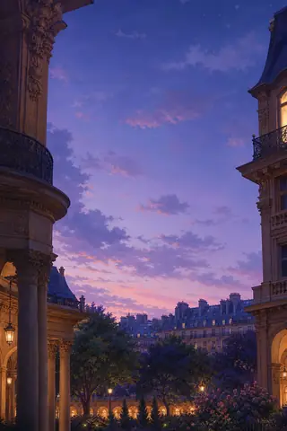Décor du jeu inspiré de Palais-Royal